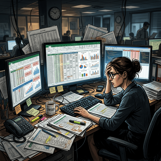 Chaotic spreadsheets and documents