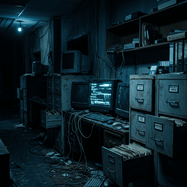 Disconnected legacy systems and old monitors