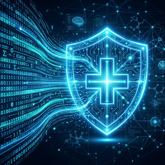 Futuristic digital healthcare mesh