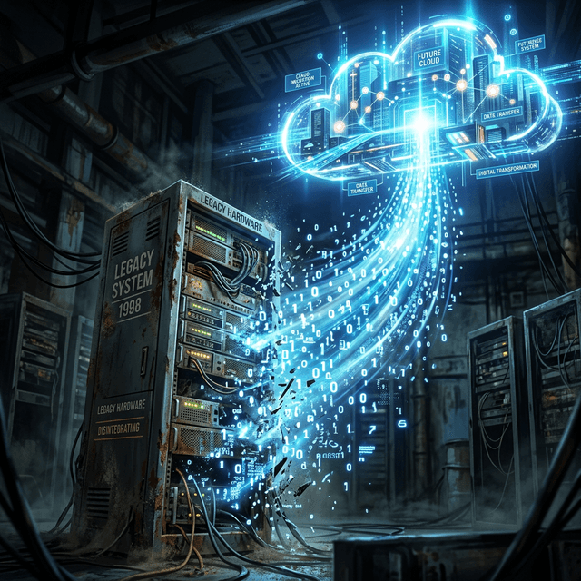 Legacy ERP to Cloud: Migrating a 15-Year-Old System in 4 Weeks