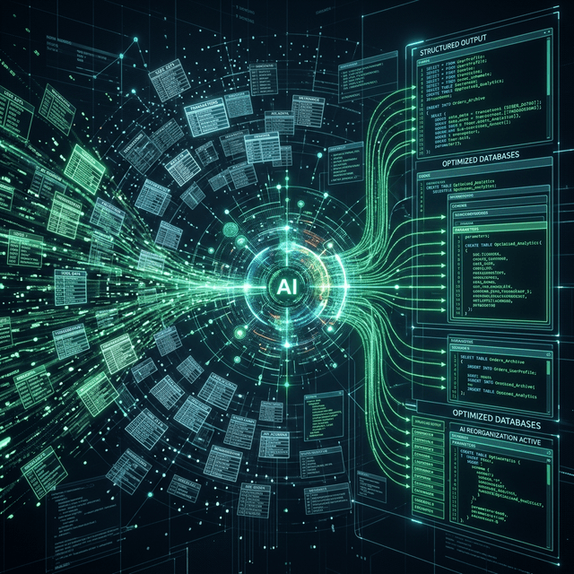 AI scanning thousands of database tables