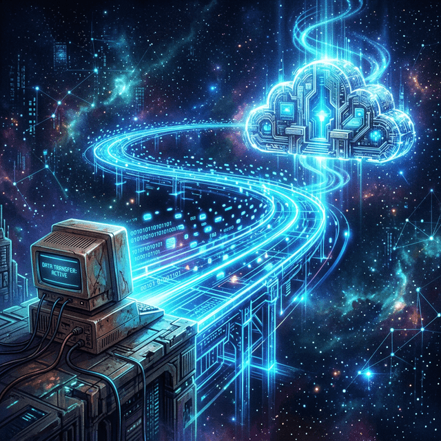 Data migrating safely to the cloud